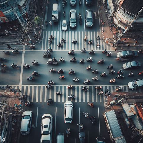 Mobil vs. Motor: Perbandingan Mobilitas di Tengah Perkembangan Urbanisasi